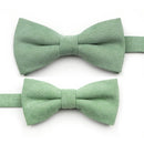 NEW Macarons Solid Color Men Bow Tie Super Soft Suede Classic Shirts Bowtie Bowknot Adult Child Butterfly Cravats For Wedding