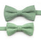 NEW Macarons Solid Color Men Bow Tie Super Soft Suede Classic Shirts Bowtie Bowknot Adult Child Butterfly Cravats For Wedding