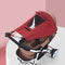 Universal Baby Stroller Accessories Sun Shade Cover UV Protection Sunshade Carriage Canopy Cover for Pram BabyCar Seat Sun Visor