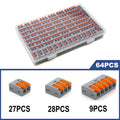 0.4-6.0mm 30/50/100 Pieces &amp; SET Mini Fast Universal Wire Connector Easy Quick Wiring Car &amp; Solar Energy Terminals