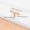 Modern Cabinet Shoe Rack Pull Simple Style Furniture Bedroom Closet Drawer Handle Aluminum Alloy, Gold Locker Wine Cabinet Knob