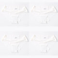 4 PCS/Lot Seamless Panties For Women Plain Panties Slip Silk Female Underwear Soft Thin Light Panti Culotte Femme Underpants