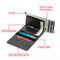 Custom Name Business Bank Credit Card Holder Men Wallet Coin Leather Wallet RFID Aluminium Box CardHolder with Money Clips Purse