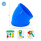 Blocks Amusement Park Accessory Slide Ladder Swing Seesaw Carousel Big Large-particle City Building Children&