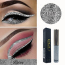 DNM 16 Color Glitter Liquid Eyeliner Pearlescent Sequins Bright Eye Shadow Shiny Long Lasting Waterproof Eyeshadow Makeup TSLM1