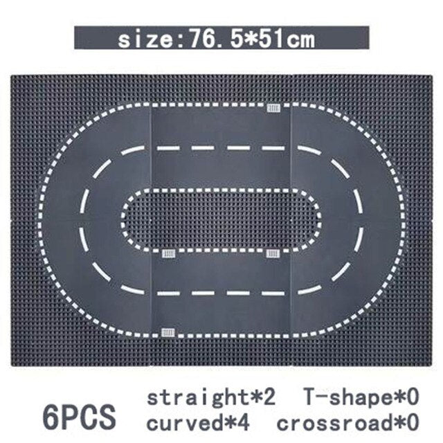 32*32 50*50 Dots Classic Base Plates Blocks DIY Small Size City Road Bricks Baseplates Construction Building Toys For Kids Gifts