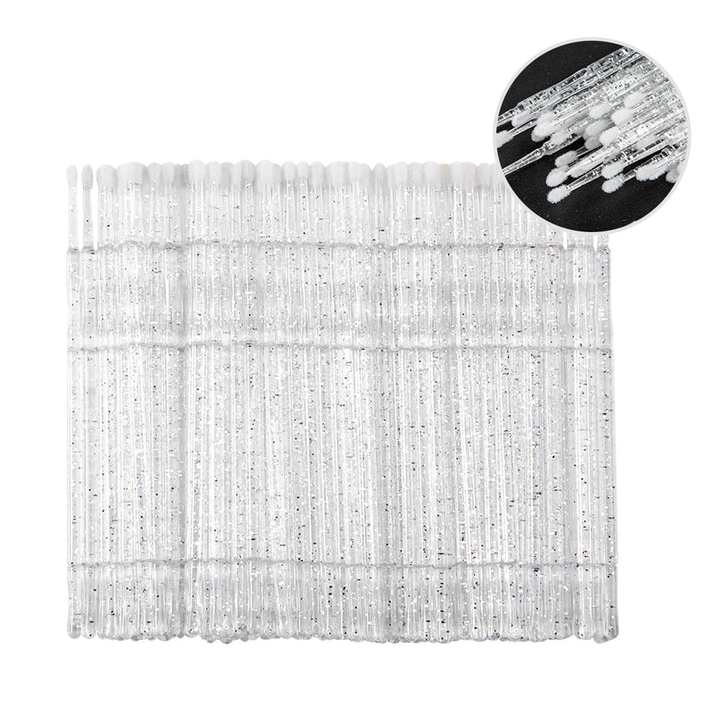 100Pcs/bag Disposable MicroBrush Eyelashes Brush Extension Individual Lash Removing Swab Micro Brush For Eyelash Extension Tools