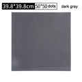 32*32 50*50 Dots Classic Base Plates Blocks DIY Small Size City Road Bricks Baseplates Construction Building Toys For Kids Gifts