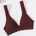 Seamless Bra Sports Bras For Women Plunge Bra Top Female Brassiere Deep V Sexy Women Underwear Backless Bralette Lingerie