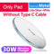 30W Qi Wireless Charger For iPhone 13 12 11 Pro Xs Max Mini X Xr Induction Fast Wireless Charging Pad For Samsung s8 s9 s10 note