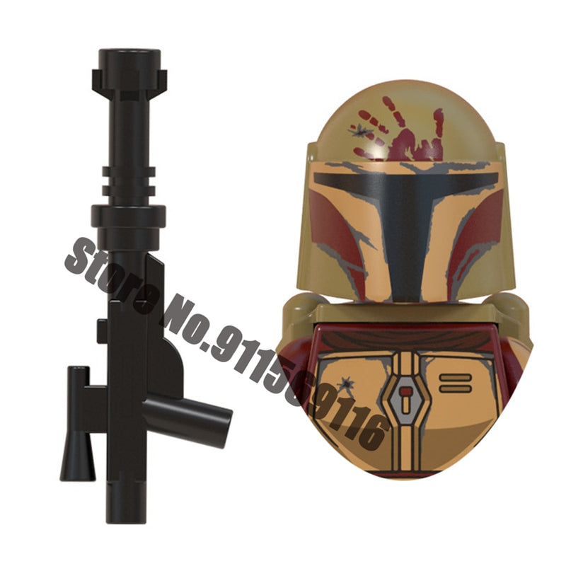 WM6094 Building Blocks WM916-A Paz XP400 PG640 PG641 PG642 X1533 Vizla Bo-Katan Sabine Wren Bricks Figure