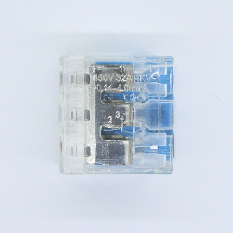 Wire Connector 25/50 / 100PCS Orange Mini Quick Connector Universal Compact Wire Connector Plug-in Wire Terminal Home Connector