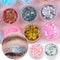 1Pcs Glitter Glam Eye Sparkly Glitter Hair Shimmer Gel Flash Heart Loose Sequins Glitter Eyeshadow Party Face Body Decoration