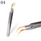 1 Pcs Eyelashes Tweezers Stainless Steel superhard Tweezers High Precision Anti-static tweezers for Eyelash Extensions