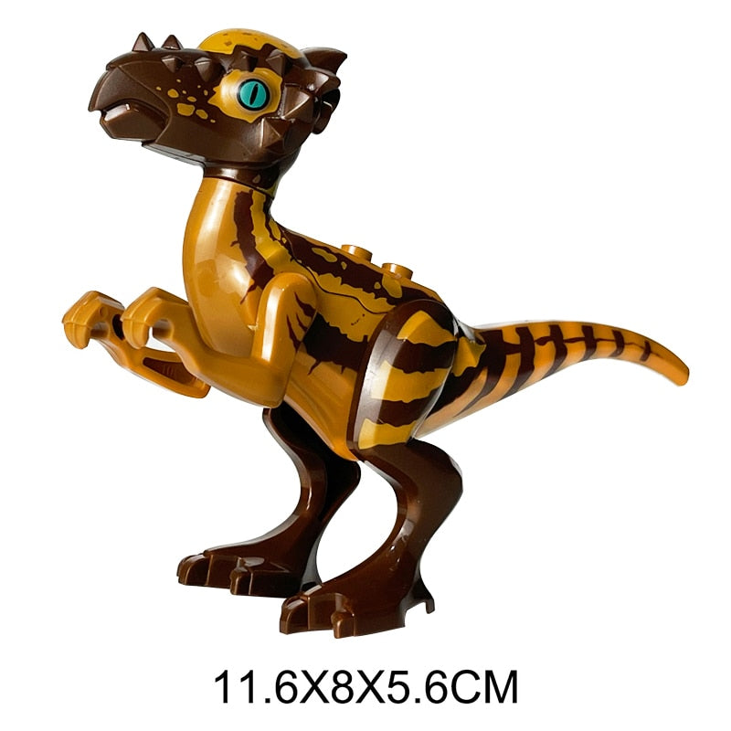 Jurassic Dinosaur Building Blocks Toys Park Compatible Major Brand Gifts Simulation Animal Rex Raptor Ankylosaur Christmas Gifts