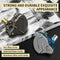 KZ ZSN Pro Wired Earphone 1DD+1BA Hybrid Technology In Ear Headphones HIFI Bass Metal Earplugs Movement Noise Reduction Headset