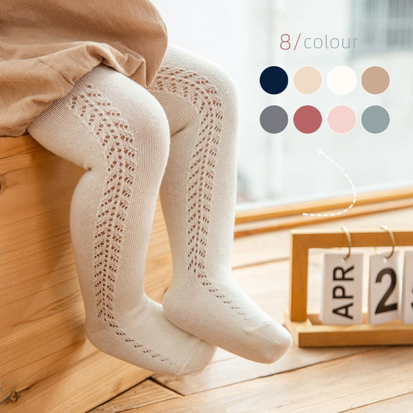 0 to 5 Years Baby Tights Autumn Winter Solid Color Soft Knitted Warm Newborn Toddler Tight Boy Girl Pantyhose Kids Girls Clothes