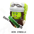 Disney Luke Skywalker Ahsoka Tano Building Block Yoda Obi-Wan Kenobi Sith Kylo Ren Count Dooku Starkiller Brick Figure Toy