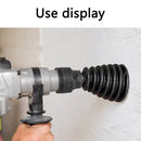 Electric Drill Dust Cover Rubber Impact Hammer Drill Dust Collector Dustproof Device Power Tool Accessories With 4 Rubber Band