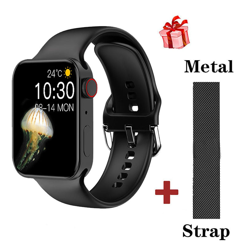 IWO Series 7 Smart Watch DIY Face Heart Rate Men Women Fitness Tracker Smartwatch For Android Xiaomi IOS Phone PK I7 X8 T700 Max