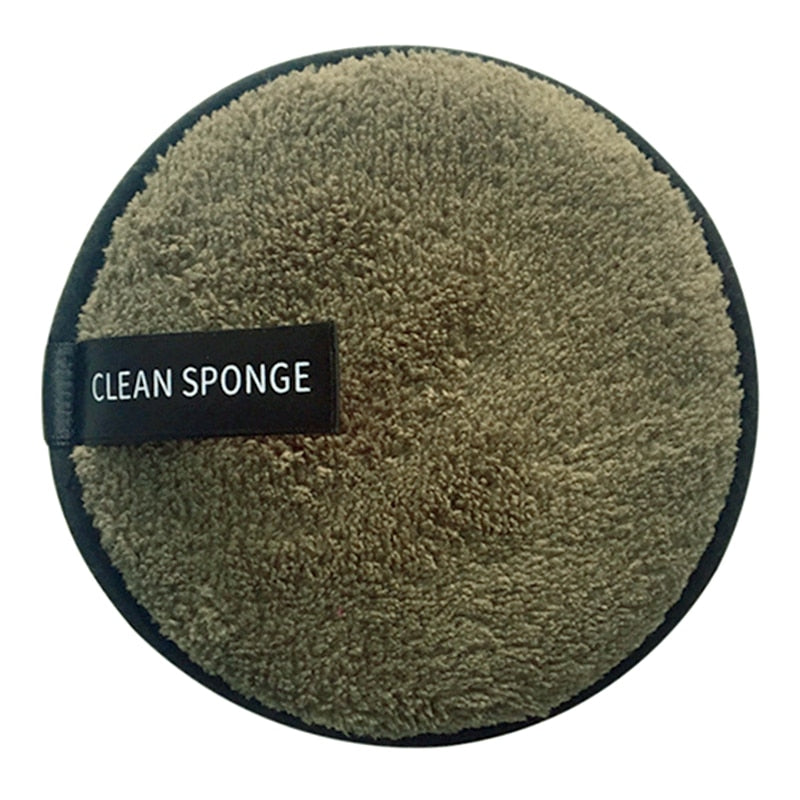 Reusable Makeup Remover Pads Cotton Wipes Microfiber Make Up Removal Sponge Cotton Cleaning Pads Tool