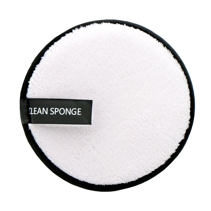 Reusable Makeup Remover Pads Cotton Wipes Microfiber Make Up Removal Sponge Cotton Cleaning Pads Tool