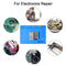 Soldering Mat ESD Antistatic Heat Resistant Insulation Work Mat Soldering Station Kit Silicone Repair Pad Maintenance Platform