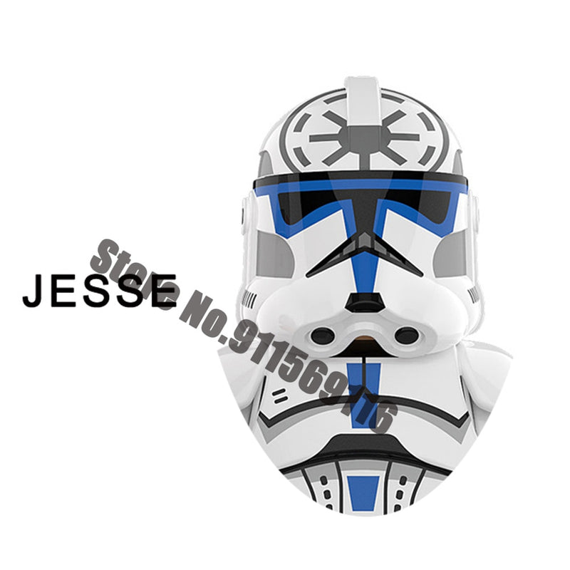 Disney 501st Clone Troopers Building Block Scout Republic Commando Appo Echo Cody Rex Jesse SEV Gree Kashyyyk Action Figures