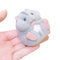 Original Genuine Capsule toys cute kawaii fatty milky soft hamster flocking plush dolls squeeze Stress Relief gashapon toys