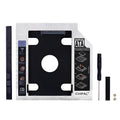 CHIPAL 2nd HDD Caddy 12.7mm 9.5mm SATA 3.0 2.5&#39;&#39; HD Hard Disk Drive Enclosure SSD Case Box For Laptop CD-ROM DVD-ROM Optical Bay