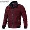 Bomber Jacket Men Fashion Casual Windbreaker Jacket Coat Men 2022 Spring Autumn New Hot Outwear Stand Slim Military Jacket Mens