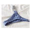 Sexy Rhinestone Thong Low Waist Panties Women Comfort Ice Silk Seamless Lingerie G String Cotton Breathable Intimates Underwear
