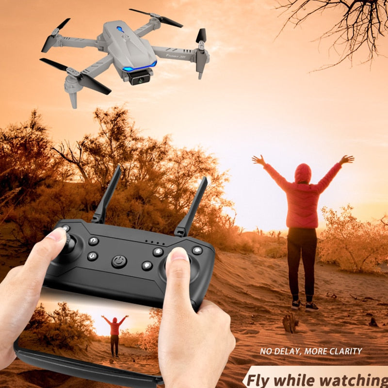 2022 New Mini Drone S89 pro 4k Profesional HD Dual Camera WiFi  Fpv Drones Height Preservation Rc Helicopters Quadcopter Toys