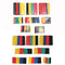164pcs 328pcs 2:1  Heat Shrink Tube Kit Shrinking Assorted Polyolefin Insulation Sleeving Wire Cable 8 Sizes