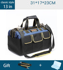 AIRAJ 2022 Upgrade Tool Bag 13/15/17/19/23 in Electrician Bag 1680D Oxford Waterproof Wear-Resistant Strong Tool Storage Toolkit