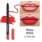 1PC Matte Lipsticks Pen Natural Waterproof Lip Liner Pencil Contour Makeup Sexy Brown Lip Stick Long Lasting Cosmetic Tools