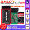 ELM327 Bluetooth-compatible V1.5 PIC18F25K80 ATAL &amp; ATPPS 4mHz Crystal Wifi ELM327 for Android/IOS/PC Torque OBDII Code Reader