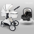 Luxury Baby Stroller 3 in 1 High Landscape Baby Cart Can Sit Can Lie Portable Pushchair Baby Cradel Infant Carrier Free Shipping
