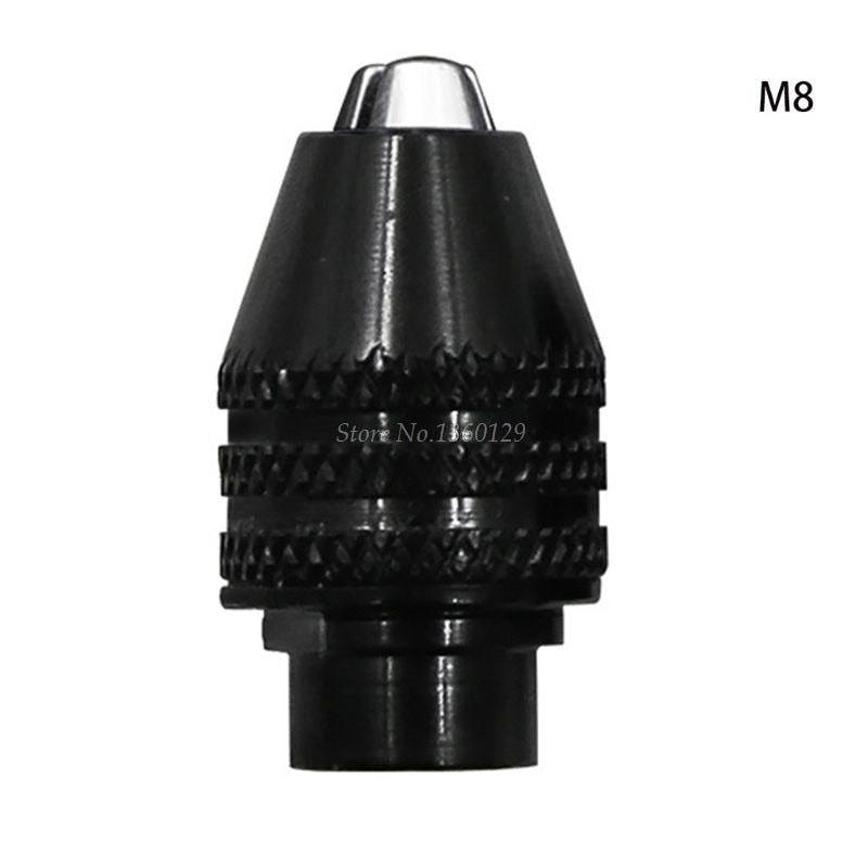 1pcs Mini Multifunctional Multi  M7/M8 Keyless Drill Chuck For Rotary Tools M8X0.75 Quick Change Three-Jaw Drill Chuck