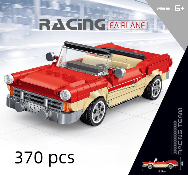 Racing Car City Speed Champions Sports Model Building Blocks DIY Bricks Kids Toy Classic Rally Super Racers Vehicle f1 technique