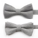 NEW Macarons Solid Color Men Bow Tie Super Soft Suede Classic Shirts Bowtie Bowknot Adult Child Butterfly Cravats For Wedding
