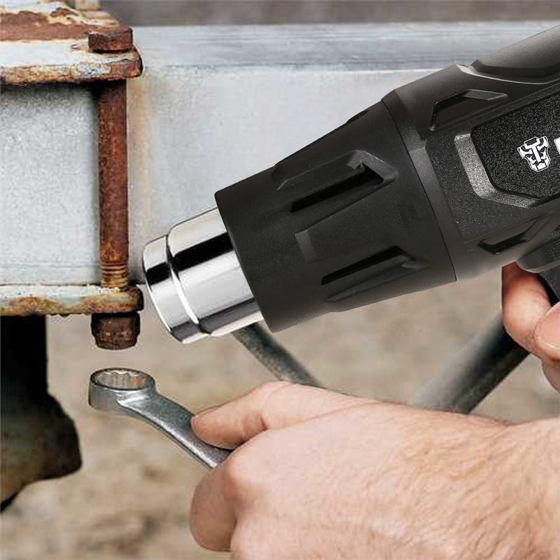 DEKO NEW DKHG03 220V 2000W Advanced Hot Air Gun Temperatures Adjustable With Four Nozzles Electric Heat Gun