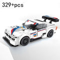 Racing Car City Speed Champions Sports Model Building Blocks DIY Bricks Kids Toy Classic Rally Super Racers Vehicle f1 technique