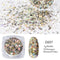 Crystal Fire Opal Flakes Nail Sequins Purple Holographic Glitter DIY Chrome Powder for Spring Nails Manicure Paillettes GL1857