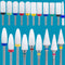 Milling Cutter For Manicure Ceramic Mill Manicure Machine Set Cutter For Pedicure Electric Nail Files Nail Drill Bit Feecy