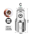 Ratchet Wrench Socket Converter Sleeve Head Adapter 1/2 &quot;Big Fly To 3/8&quot; Fly To 1/4 &quot;Stainless Steel to 1/4&quot; To 1/2 &quot;To 3/8&quot;