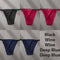 5PCS/Set Sexy Underwear Cotton Panties Women Lingerie Female Underpants Hoop Design Waistband Briefs Intimate Bikini Panty Woman