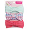 3Pcs/set Baby Headband Floral Solid Color Dot Printed Pink Bows Newborn Baby Girl Headband Hair Accessories Girls Turban