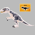Jurassic World 2 Brutal Raptor Building Blocks Dinosaur Bricks Tyrannosaurus Indominus I-Rex Assemble Dino Kids Toys