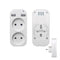 Wall USB plug adapter double Socket Outlet for phone charge Free shipping Double USB Port 5V 2A Usb electrique outlet usb  Z1-10